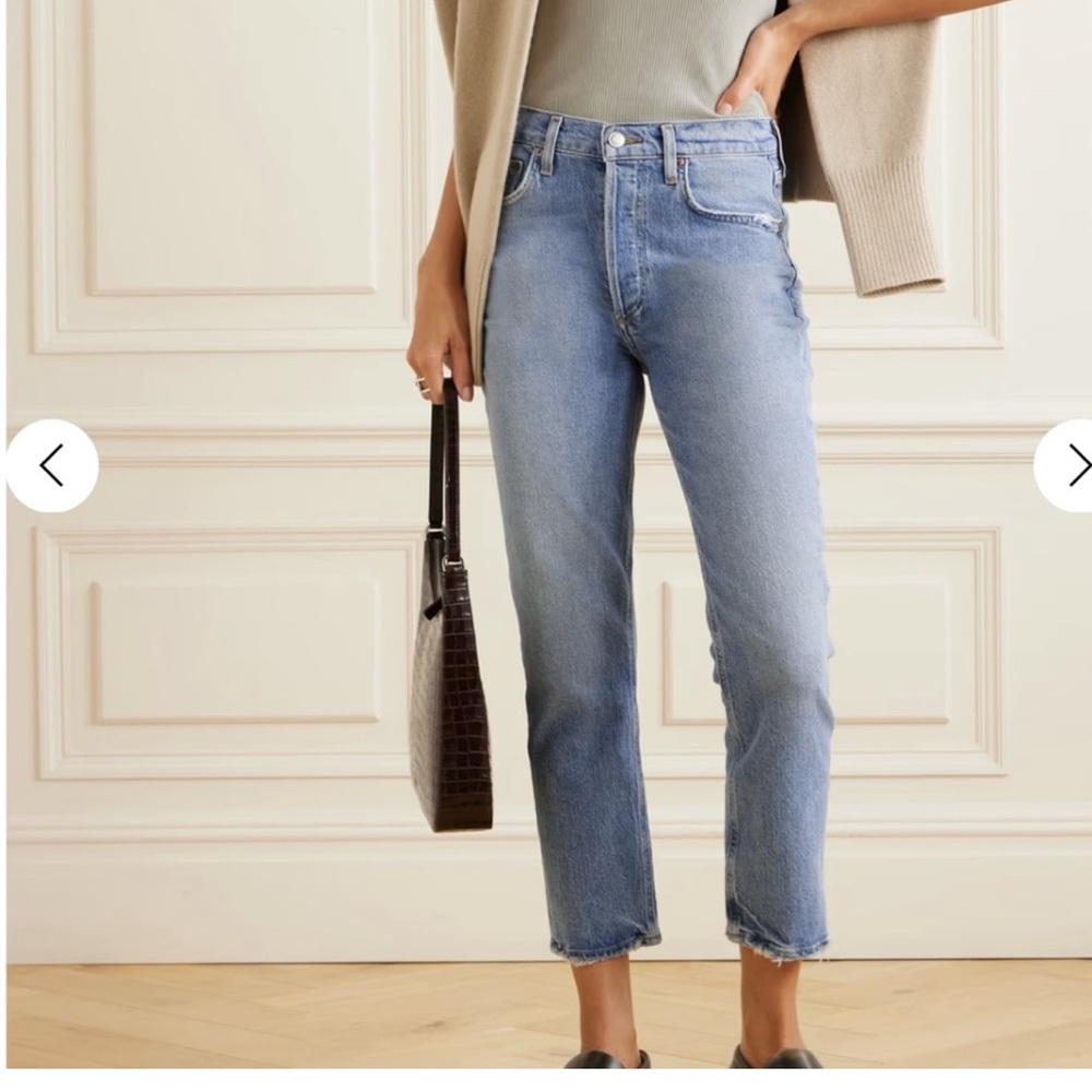 Agolde Riley cropped jeans